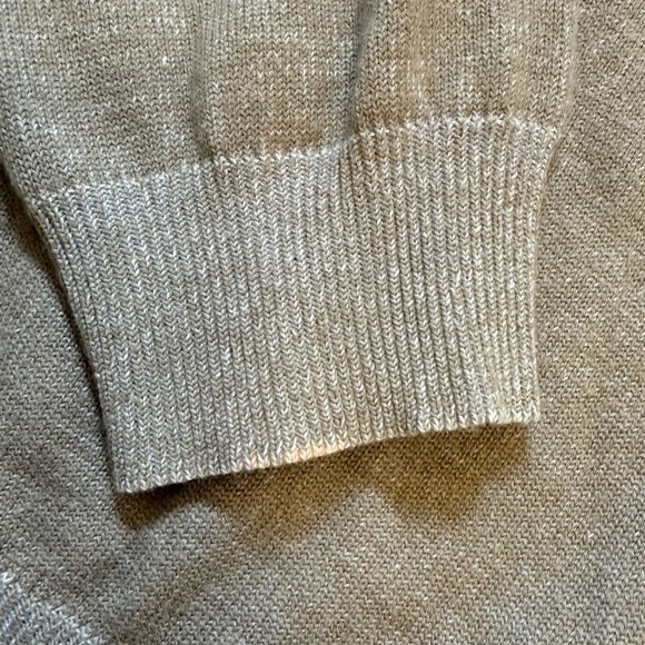 RODEBJER Lightweight Knit Sweater Women’s Medium Beige Round Neck Scandinavian - Picture 5 of 7